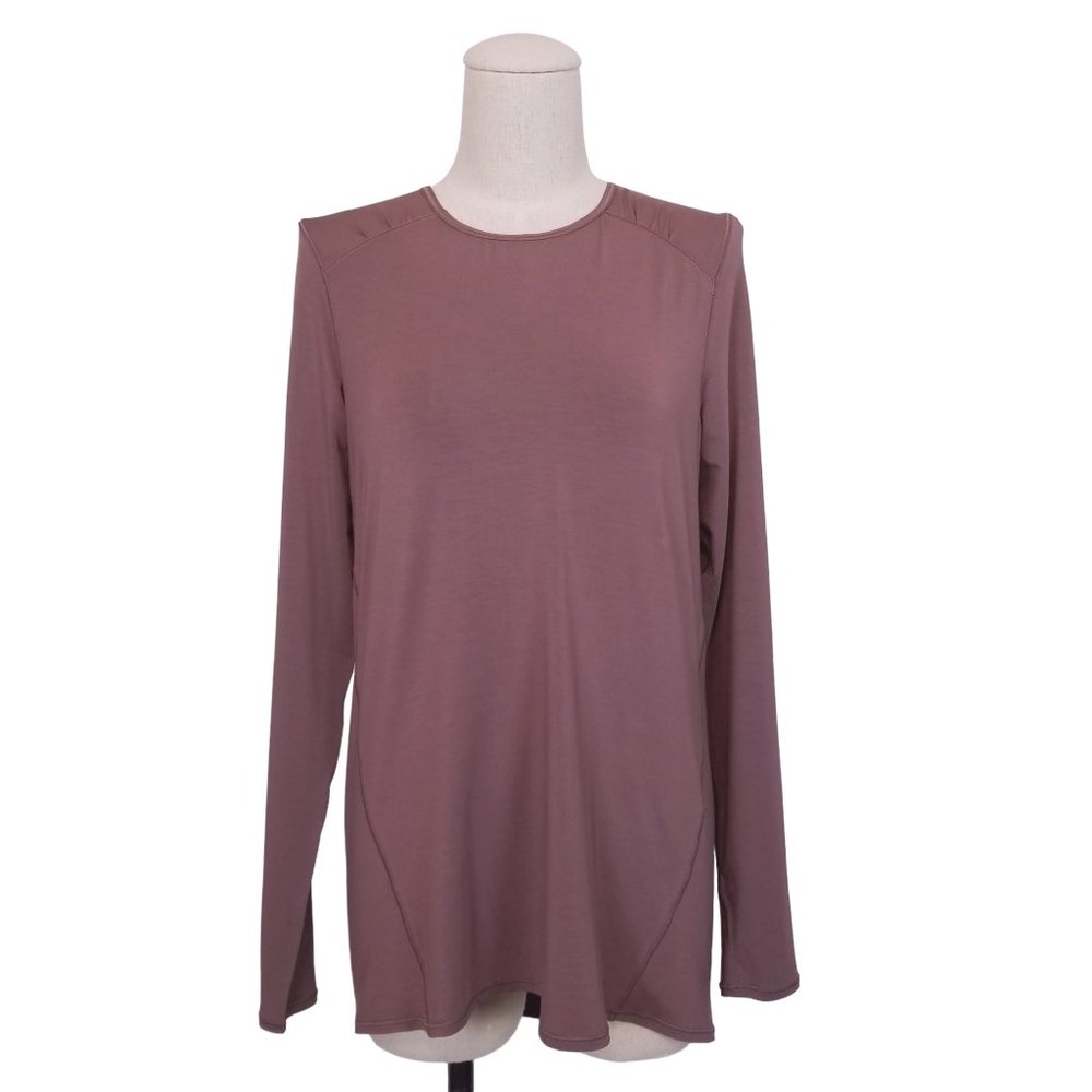 NWOT Lululemon Timeless Twist Long Sleeve Antique Bark Sz 6